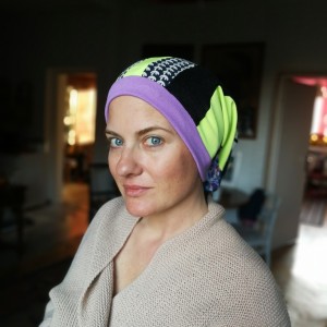 czapka boho etno wiosenna