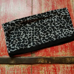 opaska damska w panterkę