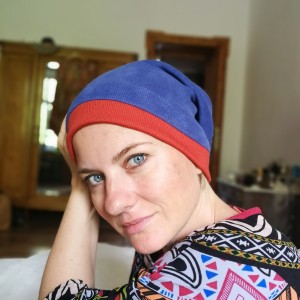 czapka damska wiosenna energetyczna w stylu boho