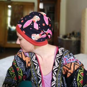 czapka damska wiosenna energetyczna w stylu boho