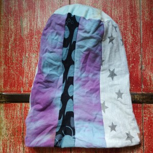 czapka damska patchworkowa wiosenna