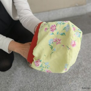 czapka damska szyta z tkaniny