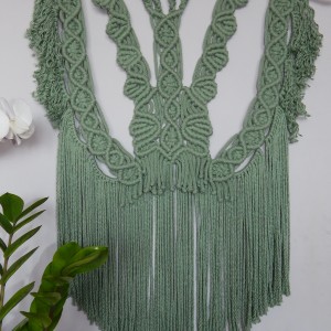 Makrama szałwiowa - dekoracja ścienna