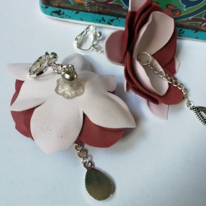 kolczyki orientalne duże długie ornamenty