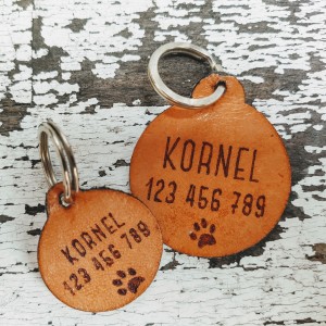 Klasyczna adresówka dla zwierząt rozmiar L