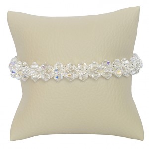 Bransoletka Andromède Swarovski Elements® kolor crystal AB srebro 925