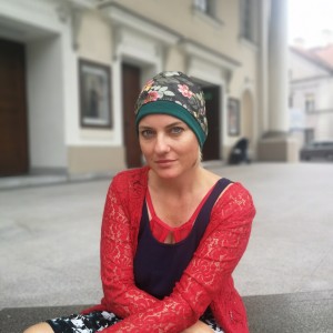 czapka etno boho folk wiosenna