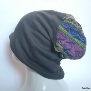 czapka etno boho folk wiosenna