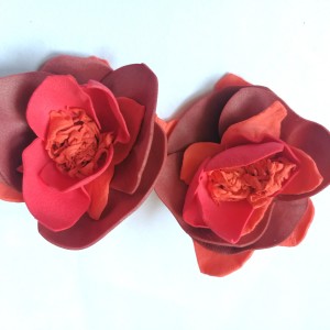 klipsy etno boho folk duże