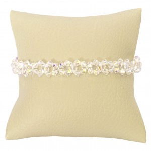 Bransoletka Gravitation Swarovski Elements® kolor crystal AB srebro 925