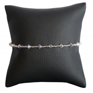 Bransoletka Horizon Swarovski Elements® kolor crystal AB srebro 925