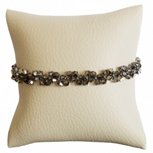 Bransoletka Dauphin Swarovski Elements® kolor silver night srebro 925