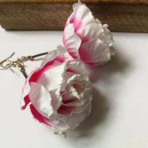 kolczyki kwiaty lekkie