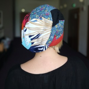 czapka damska etno boho folk patchwork