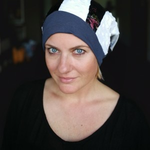 czapka damska etno boho folk patchwork