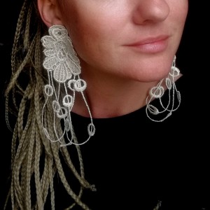 kolczyki długie lekkie wkrętki boho