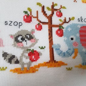 Haftowany obraz Zoo