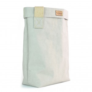 EKO TORBA Z PAPIERU BIGBAG WEGE GREY L - SHOPPERKA