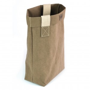 EKO TORBA Z PAPIERU BIGBAG WEGE CHOCOLATE L - SHOPPERKA