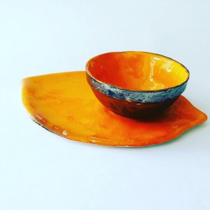 Zestaw liść mandaryn