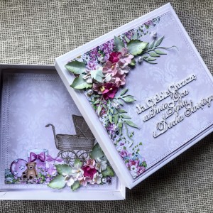 004 Kartka na Chrzest Święty z cytatem