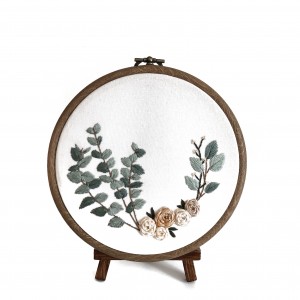 Obrazek haftowany GAŁĄZKI EUKALIPTUSA