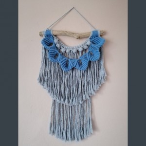 Makrama z muszelkami