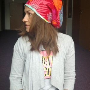 Czapka materiałowa codzienna