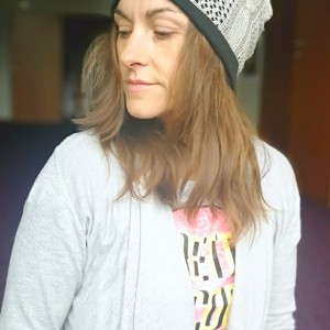 czapka damska ażurowa handmade