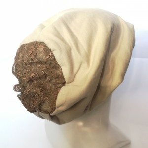 Czapka bardzo kolorowa patchworkowa damska