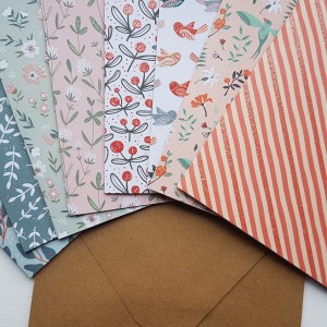 Komplet 8 kartek okolicznościowych