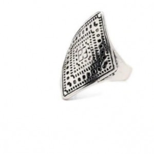 pierścionek haftowany orientalny w stylu boho handmade