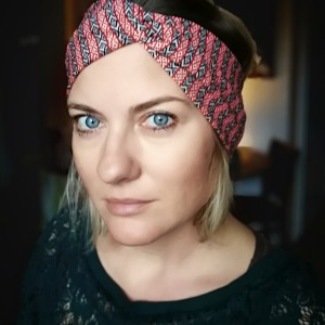 Opaska damska turbanowa