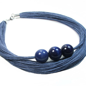 Sperinna - naszyjnik lniany