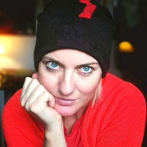 czapka wełniana  handmade zimowa