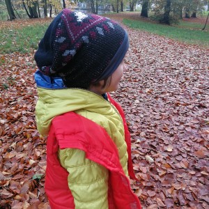 czapka patchworkowa na podszewce