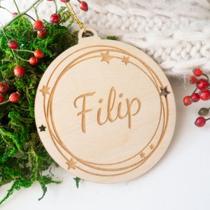 Bombka grawer - gwiezdny wir