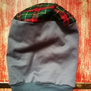 czapka na podszewce uniwersalna szara