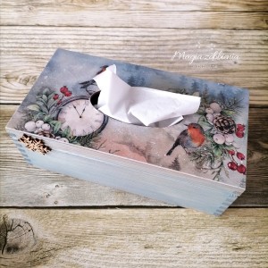 Chustecznik z ptaszkami