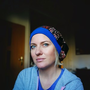 czapka na podszewce uniwersalna patchworkowa