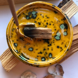 PALOLOPULI podstawka na kadzidełko i palosanto