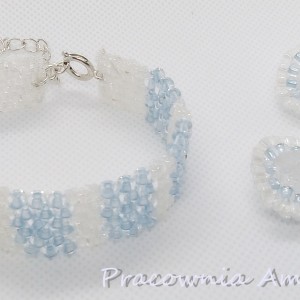 lodowy komplet z kwarcem