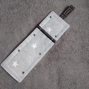 Zakładka do książki szara gwiazdki
