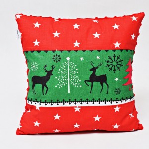 Poduszka świąteczna, ozdoba na święta poduszka na święta z wypełnieniem renifery