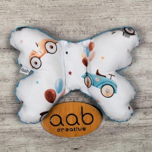 Motylek poduszka antywstrząsowa Auta Retro (391442)