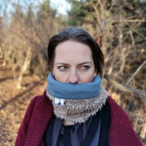 komin opaska na dredy sztuczny mis