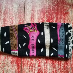 Opaska z motywem zyrafy