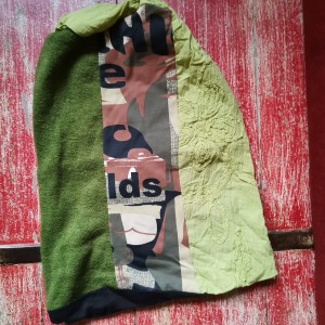 czapka damska patchworkowa codzienna