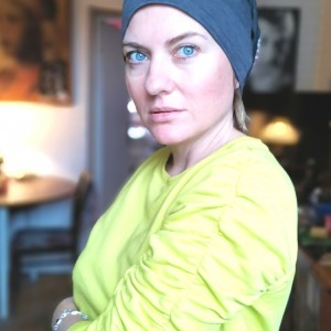 czapka damska szara codzienna