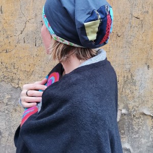 czapka damska boho uniwersalna